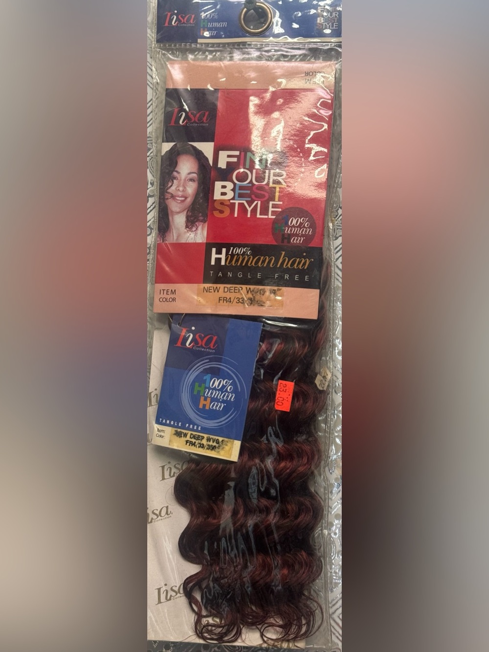 Lisa collection. 100% human hair. New deep wave.